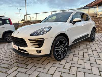 Porsche Macan 3.0 S Diesel TETTO*"21*GANCIO TRAINO!! Bianco usata Savoia di Lucania