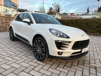 Porsche Macan 3.0 S Diesel TETTO*"21*GANCIO TRAINO!! Bianco usata Savoia di Lucania