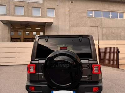 Jeep Wrangler Unlimited 2.2 Mjt II Sahara 4wd  CON IVA ESPOSTA Grigio usata Concesio