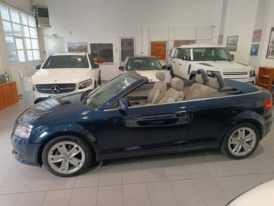 Audi A3 Cabrio 2.0 TDI F.AP. Attraction Blu/Azzurro usata Milano
