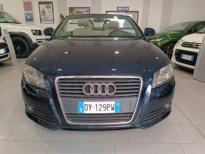 Audi A3 Cabrio 2.0 TDI F.AP. Attraction Blu/Azzurro usata Milano
