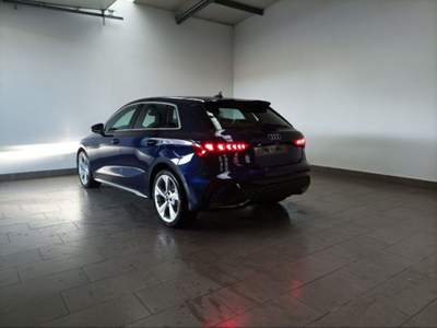 Audi A3 35 TDI S tronic S line edition PANORAMA - MATRIX Blu/Azzurro usata Magenta