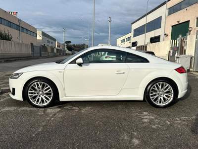 Audi TT Coupé 2.0 TDI 184cv quattro S-Tronic S-Line Bianco usata Fonte Nuova
