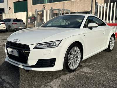 Audi TT Coupé 2.0 TDI 184cv quattro S-Tronic S-Line Bianco usata Fonte Nuova