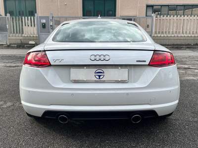 Audi TT Coupé 2.0 TDI 184cv quattro S-Tronic S-Line Bianco usata Fonte Nuova