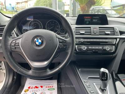 BMW Serie 3 316d d Touring Automatica*TAGLIANDI UFFICIALI BMW* Bianco usata Cassino