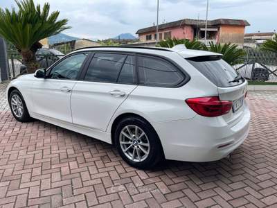 BMW Serie 3 316d d Touring Automatica*TAGLIANDI UFFICIALI BMW* Bianco usata Cassino