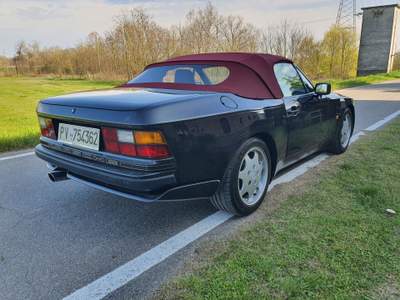 Porsche 924/944 Cabrio s2 pochi esemplari Nero usata CASALPUSTERLENGO