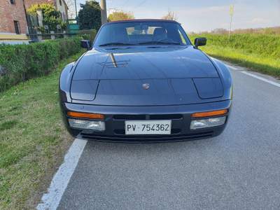 Porsche 924/944 Cabrio s2 pochi esemplari Nero usata CASALPUSTERLENGO