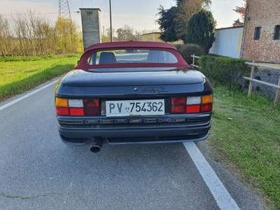 Porsche 924/944 Cabrio s2 pochi esemplari Nero usata CASALPUSTERLENGO