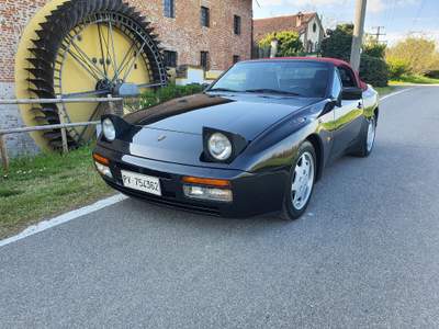 Porsche 924/944 Cabrio s2 pochi esemplari Nero usata CASALPUSTERLENGO