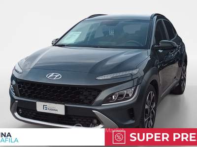 Hyundai Kona  - kona 1.0 t-gdi 48v xline 2wd 120cv imt Grigio usata Marcianise