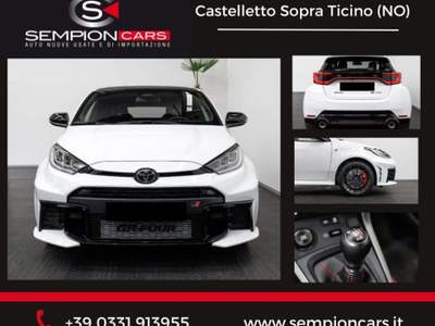 Toyota Yaris GR 1.6 Circuit 280cv RESTYLING Pronta Consegna Bianco usata Castelletto Sopra Ticino