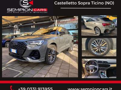 Audi Q3 35 TDI S line edition Grigio usata Castelletto Sopra Ticino
