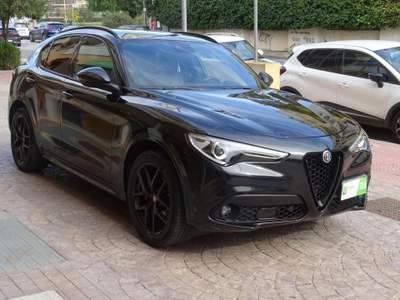 Alfa Romeo Stelvio 2.2 M.JET 210 CV VELOCE Q4 Nero usata Quartu Sant'Elena