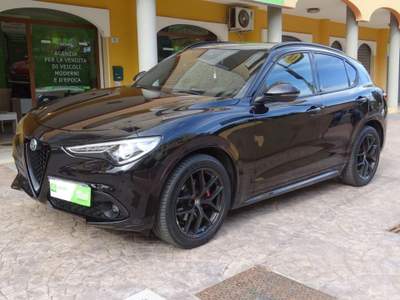 Alfa Romeo Stelvio 2.2 M.JET 210 CV VELOCE Q4 Nero usata Quartu Sant'Elena