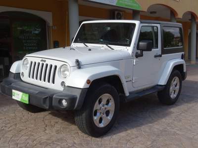 Jeep Wrangler 2.8 CRD 200 CV SAHARA Bianco usata Quartu Sant'Elena