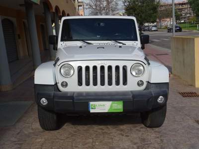 Jeep Wrangler 2.8 CRD 200 CV SAHARA Bianco usata Quartu Sant'Elena