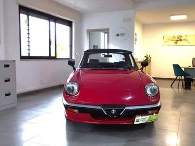 Alfa Romeo Spider 2.0 Quadrifoglio Verde / ISCRITTA  ASI Rosso usata Amantea CS