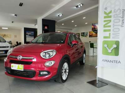 Fiat 500X 1.6 MultiJet 120 CV Lounge NEOPATENTATIVENDUTA Rosso usata Amantea CS