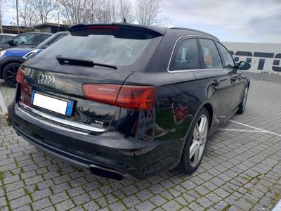 Audi A6 Avant 2.0 TDI 190 CV quattro S tronic S-LINE Nero usata Ciampino