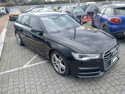 Audi A6 Avant 2.0 TDI 190 CV quattro S tronic S-LINE Nero usata Ciampino