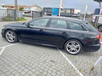 Audi A6 Avant 2.0 TDI 190 CV quattro S tronic S-LINE Nero usata Ciampino