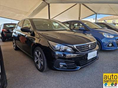 Peugeot 308 BlueHDi 130 S&S Allure Nero usata Salerno