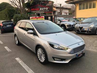 Ford Focus 1.0 EcoBoost 125 CV Start&Stop SW Titanium X Argento usata Bregnano