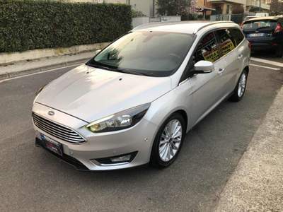 Ford Focus 1.0 EcoBoost 125 CV Start&Stop SW Titanium X Argento usata Bregnano