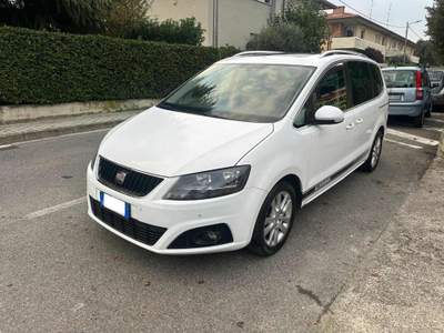 Seat Alhambra 2.0 TDI CR DPF DSG Reference Bianco usata Bregnano