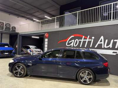 BMW Serie 5 530d TETTO TELECAMERE SEDILI MASSAGGIANTI Blu/Azzurro usata San Paolo d'Argon