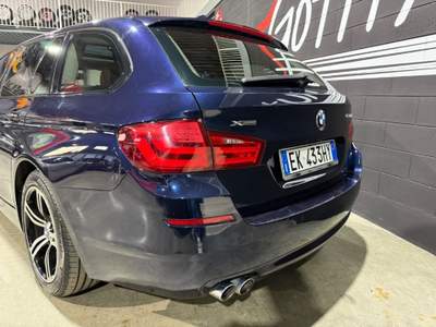 BMW Serie 5 530d TETTO TELECAMERE SEDILI MASSAGGIANTI Blu/Azzurro usata San Paolo d'Argon