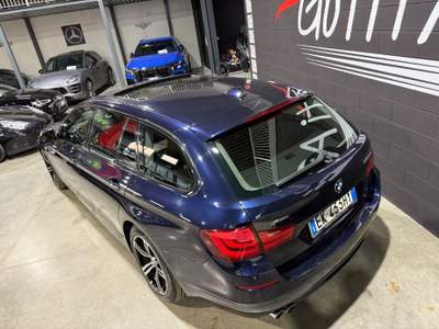 BMW Serie 5 530d TETTO TELECAMERE SEDILI MASSAGGIANTI Blu/Azzurro usata San Paolo d'Argon