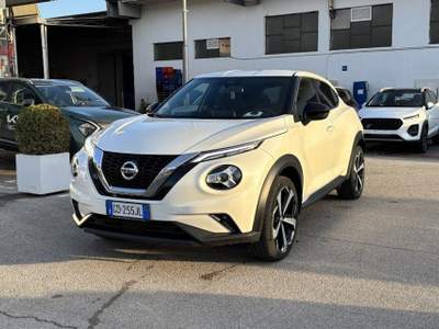 Nissan Juke 1.0 DIG-T 114 CV N-Connecta Bianco usata Fondi