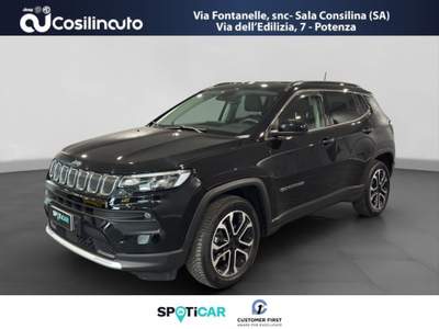 Jeep Compass 1.6 Multijet II 130 CV Limited MY23 Nero usata Sala Consilina