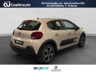 Citroen C3 1.2 PureTech 83Cv S&S MY24 Grigio usata Sala Consilina