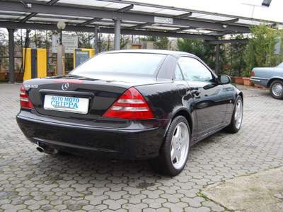 Mercedes-Benz SLK V6 CAMBIO MANUALE auto storica esente da bollo Nero usata Barzanò