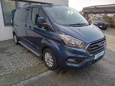 Ford Transit Custom 2.0 TDCI AUTOMATICO SENSORI ANT. E POST. Blu/Azzurro usata Barzanò