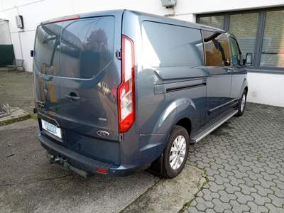 Ford Transit Custom 2.0 TDCI AUTOMATICO SENSORI ANT. E POST. Blu/Azzurro usata Barzanò