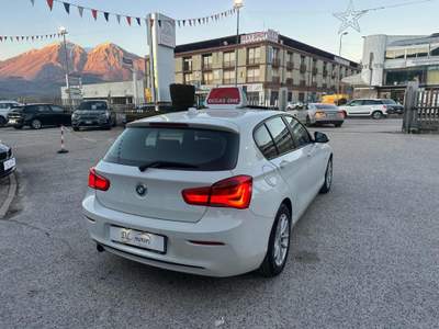 BMW Serie 1 118d d 5p. Sport con SCOBNTO ROTTAMAZIONE Bianco usata Scurcola Marsicana