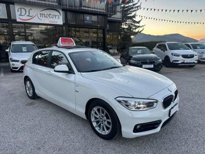 BMW Serie 1 118d d 5p. Sport con SCOBNTO ROTTAMAZIONE Bianco usata Scurcola Marsicana