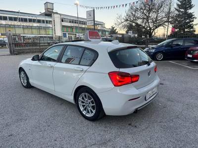 BMW Serie 1 118d d 5p. Sport con SCOBNTO ROTTAMAZIONE Bianco usata Scurcola Marsicana