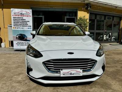 Ford Focus 1.5 EcoBlue 120 CV automatico SW Business Co-Pilot Bianco usata OLBIA