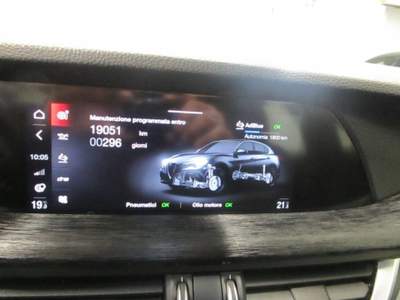 Alfa Romeo Stelvio 2.2 Turbodiesel 190CV AT8 Q4 Navi Garanzia 24 Mesi Blu/Azzurro usata Piacenza