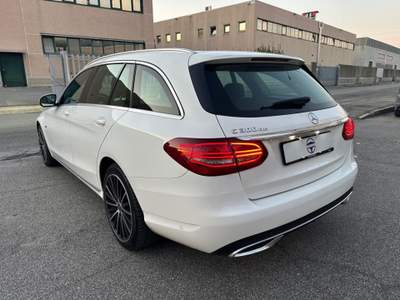 Mercedes-Benz Classe C de S.W. Auto EQ-Power Sport Plus Grigio usata Fonte Nuova