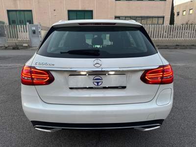 Mercedes-Benz Classe C de S.W. Auto EQ-Power Sport Plus Grigio usata Fonte Nuova