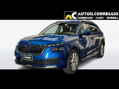 Skoda Kamiq 1.0 G TEC 90cv Style Blu/Azzurro usata Correggio