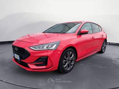 Ford Focus 4ª SERIE 1.0 ECOBOOST HYBRID 125 CV 5P. ST LINE X Rosso usata Bolzano