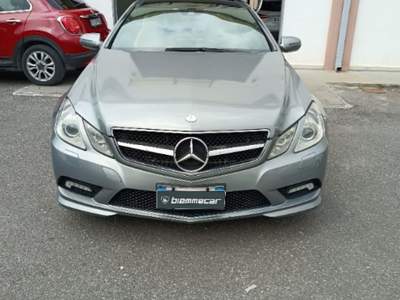 Mercedes-Benz Classe E CDI Coupé BlueEFFICIENCY Avantgarde Grigio usata Augusta